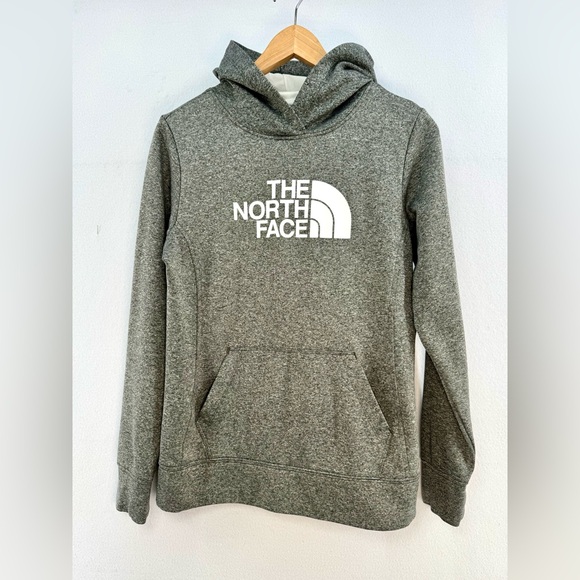 The North Face Women’s Grey Pulloever Long Sleeve Hoodie Sz M Casual Fall - Picture 1 of 7